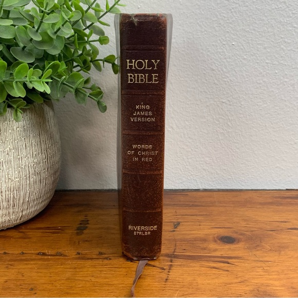 Vintage Other Vintage Bonded Leather Bible Poshmark